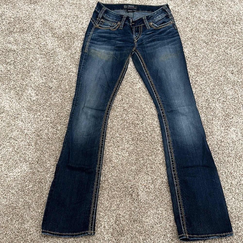 Silver jeans